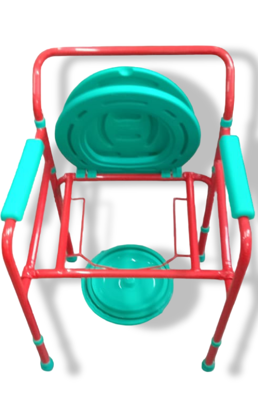 Folding Chair with Commode