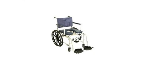 Folding Wheelchair with Commode
